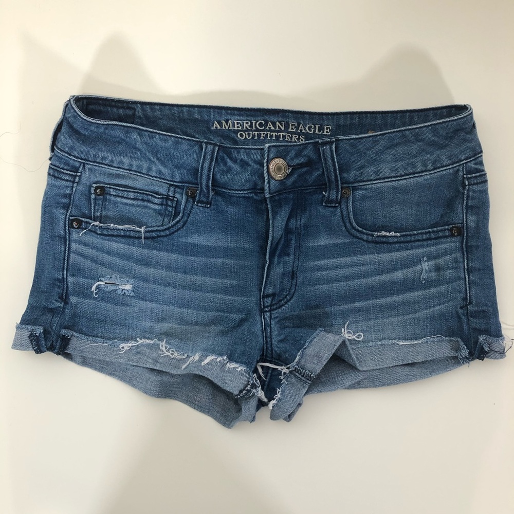 American Eagle stretch Jean shorts